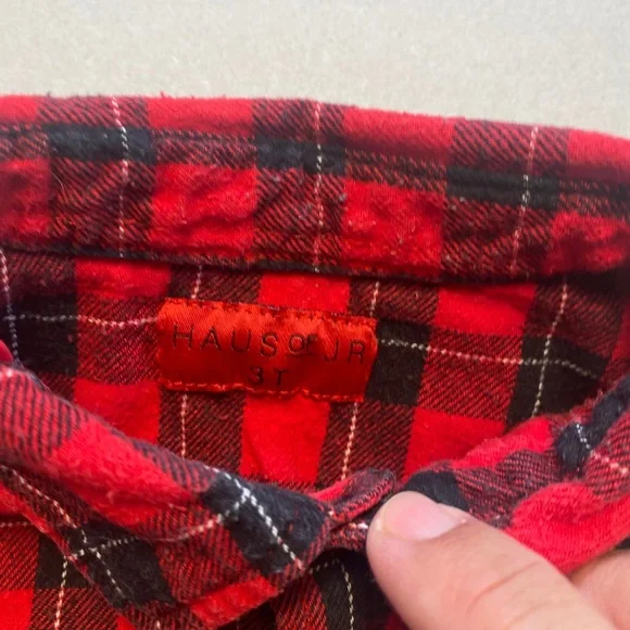 Red Flannel Shirt - Picture 5 of 5